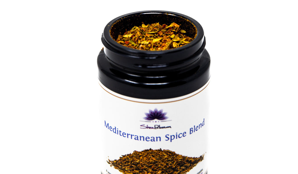 Mediterranean Spice Blend in bottle