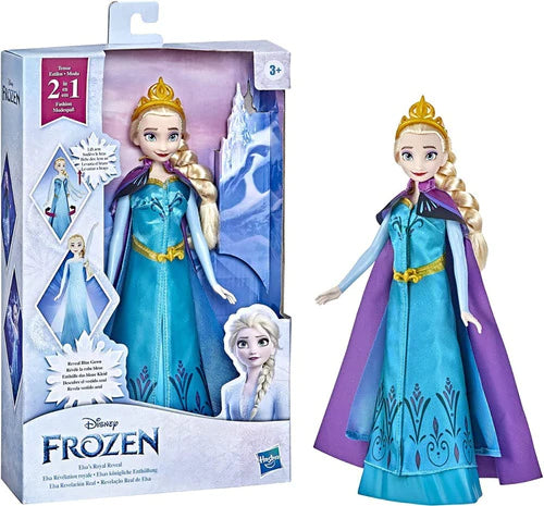 Disney Frozen Muñeca Elsa Revelacion Real Cambio De Ropa – 