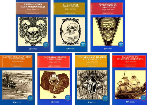 Edgar Allan Poe Narraciones Extraordinarias 7 Libros Cuervo – 