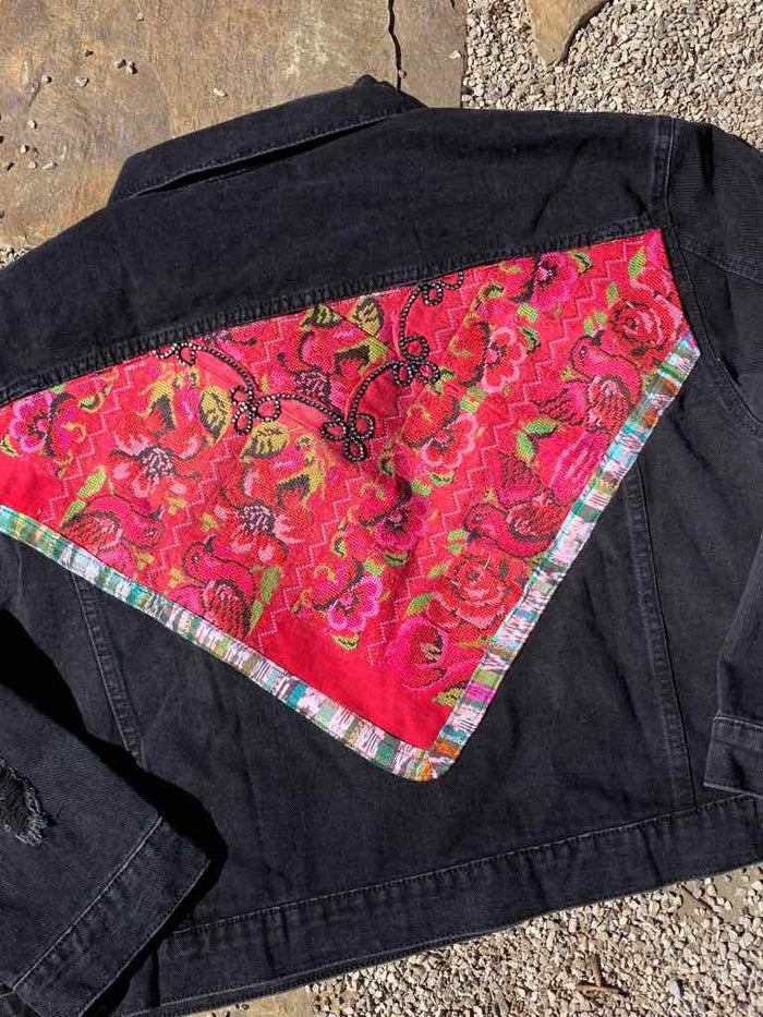 Gypsy Mens Reservation Padded Denim Jacket S / Dark Denim