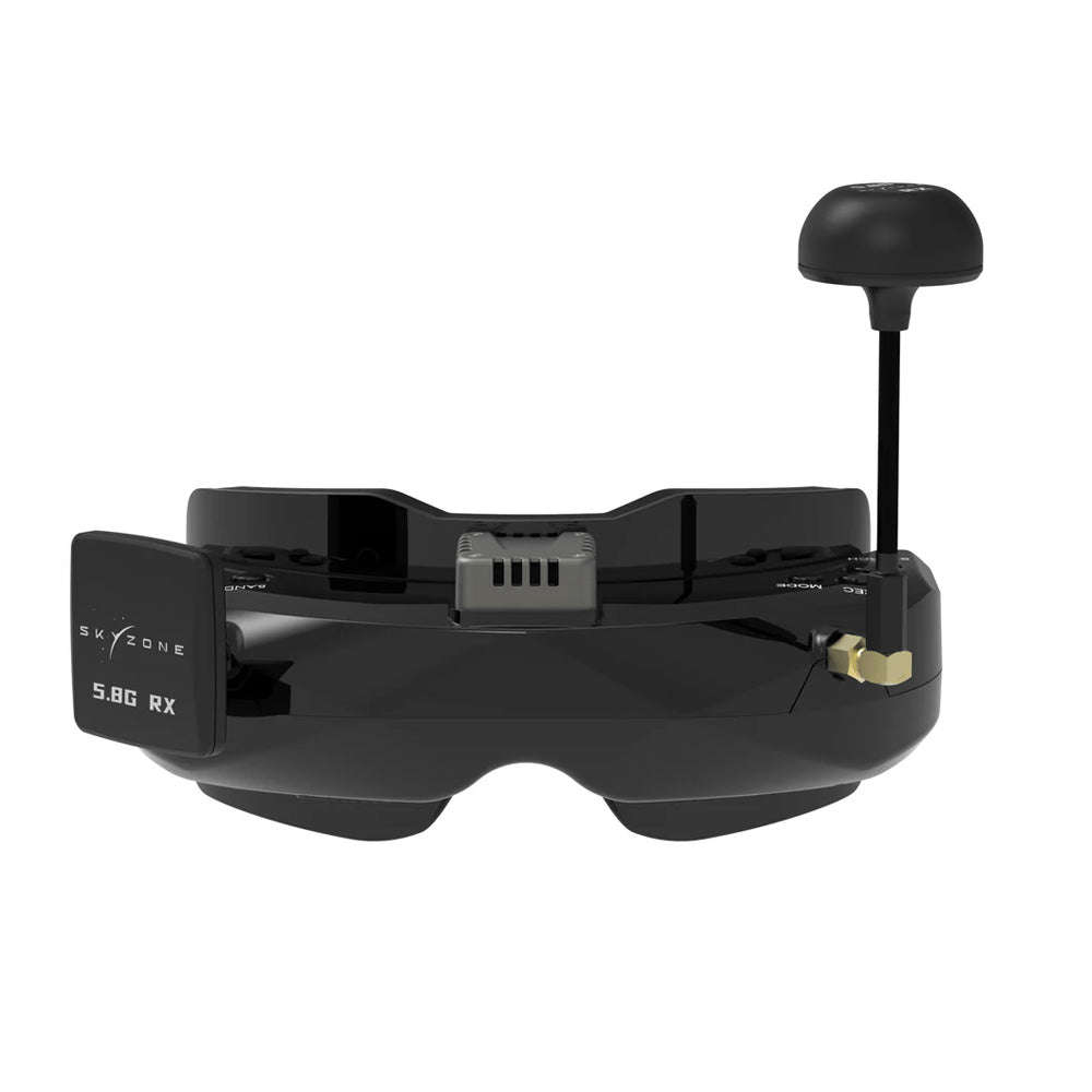 Skyzone SKY02O OLED 5.8GHz FPV Goggles w/ SteadyView Diversity Rx - Black