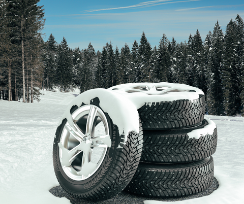 A set of 4 winter tires in Calgary city