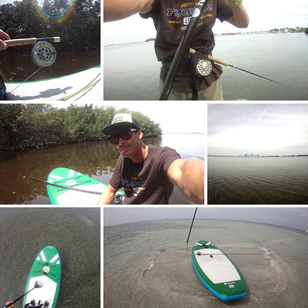 Flats Fishing with your Paddle Board, N2 Adventure Air, Biscayne