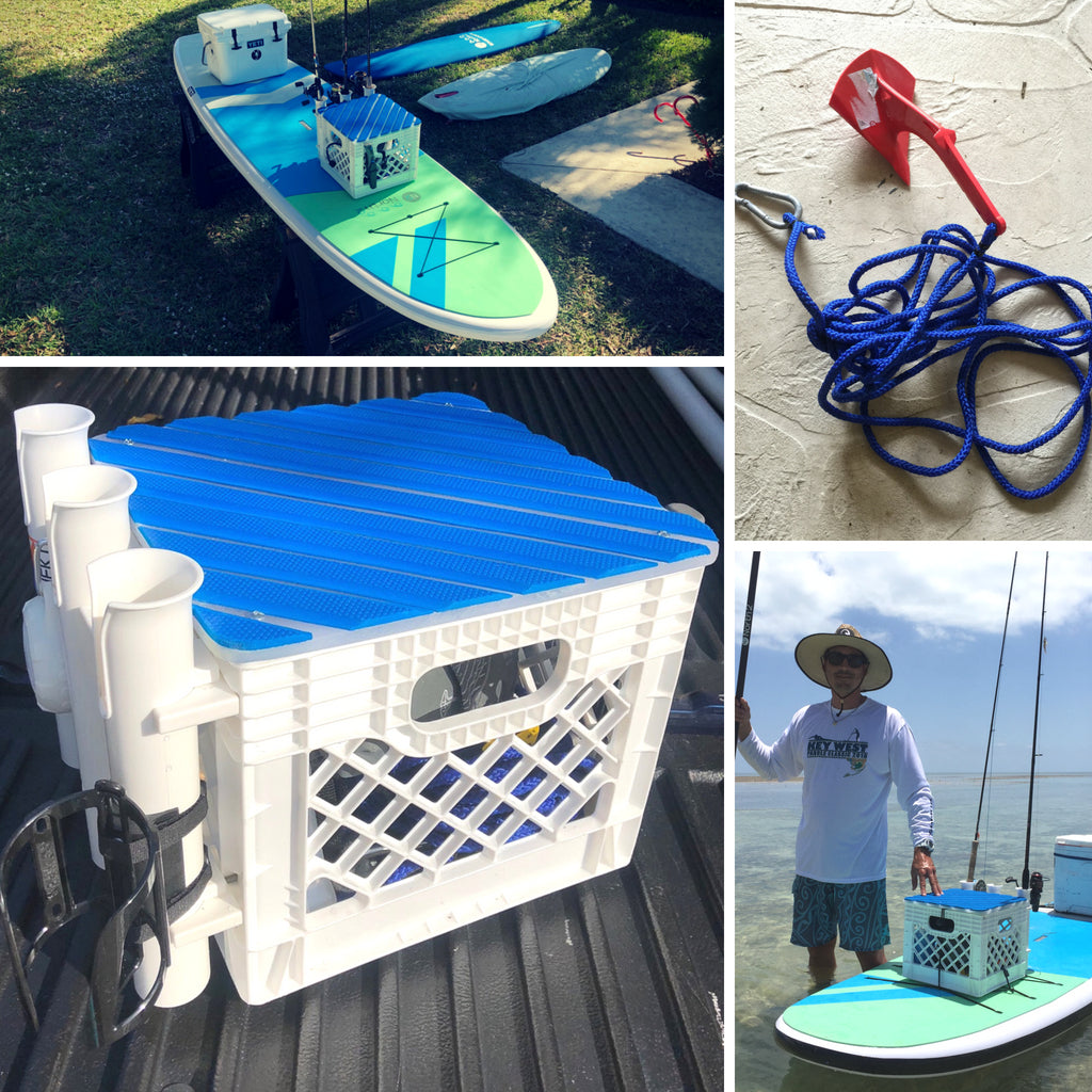 Like to paddle board fish? Fun DIY fishing crate project for your boar –  North 2 Board Sports