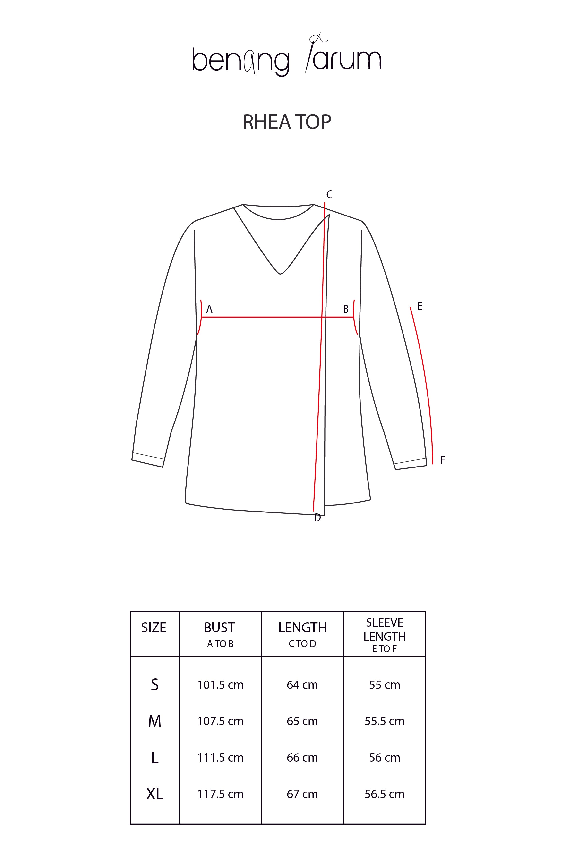 Rhea Top - Dark Brown