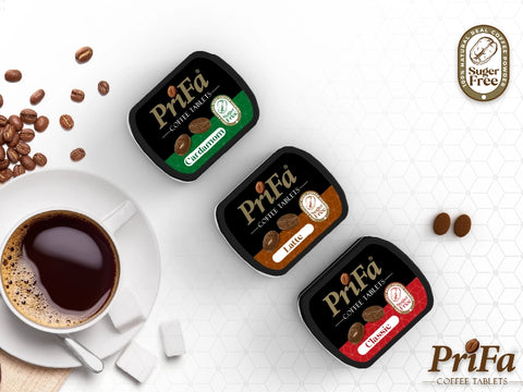 Prifa coffee tablets