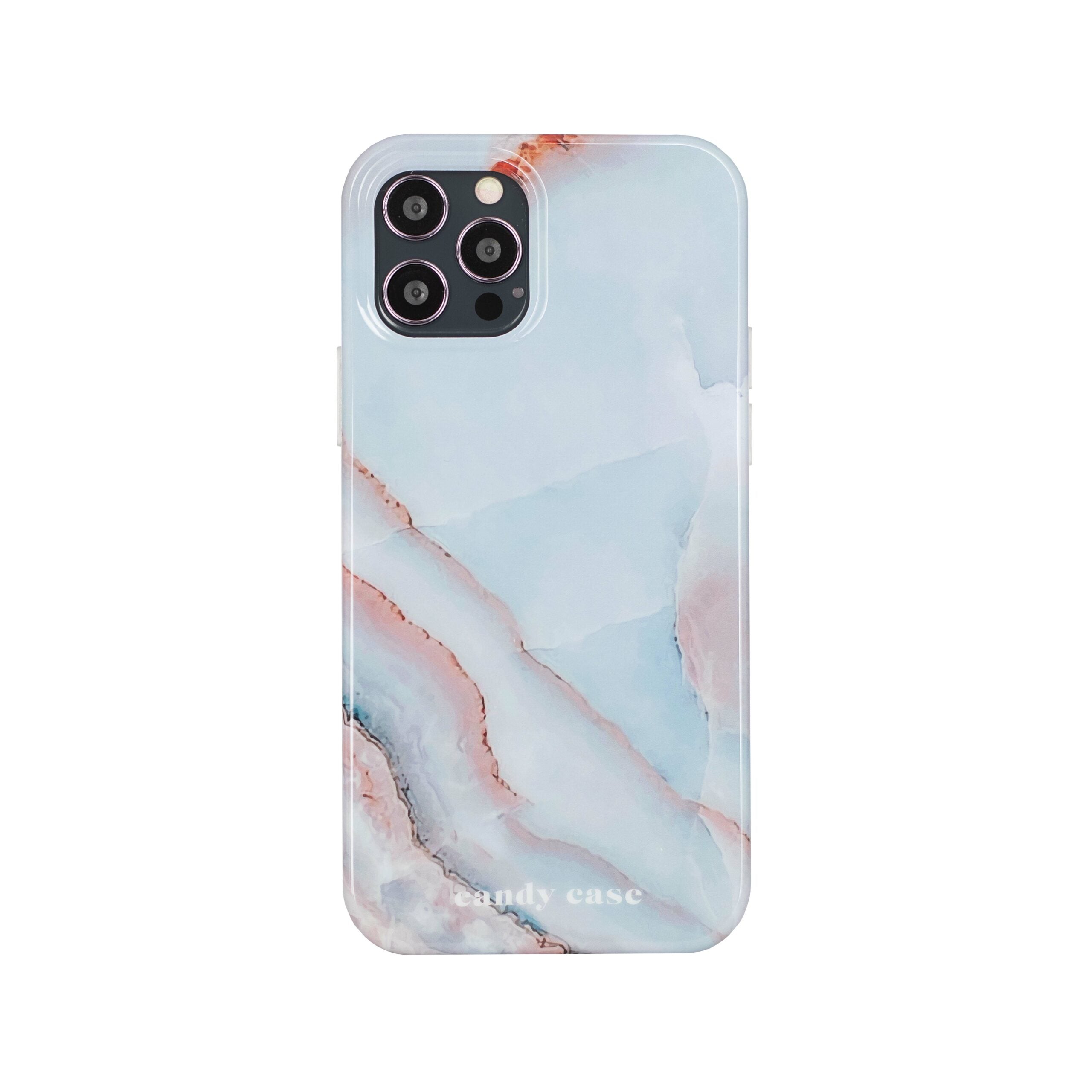Betrokken Zwembad optioneel Candy Marble Blue iPhone hoesje – Candycase