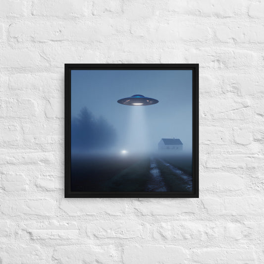 UFO Over Farmhouse 4