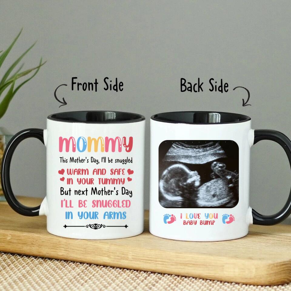  My Favorite People Call Me Mommy Accent Mug - Personalized Mug ( Front & Back) - Text Rae Dunn Style - Mommy Mug - Birthday - Merry  Christmas - Mother's Day 