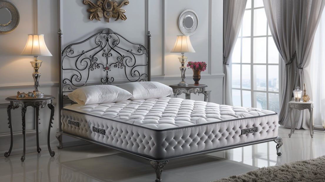 Mattress with Protector & Pillow