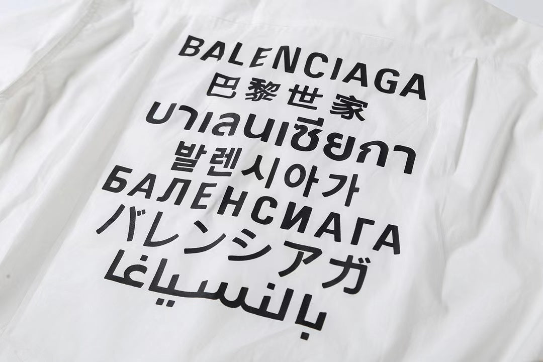 Chia sẻ 40 balenciaga multi language tee mới nhất  trieuson5