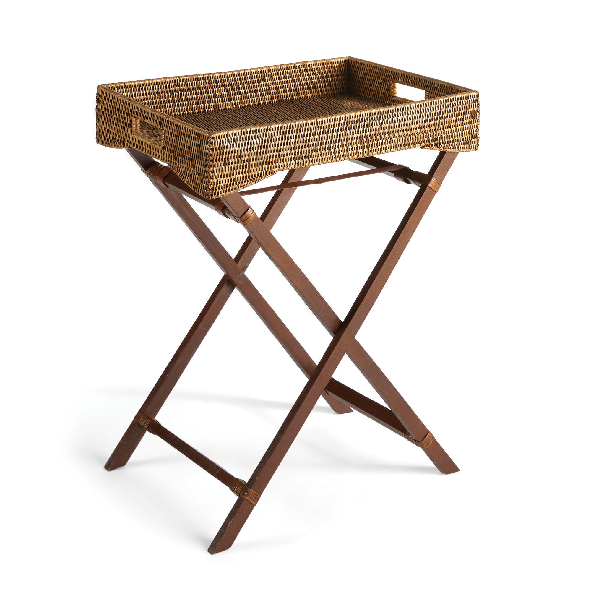 Design Shop Burma Rattan Butler Tray Table