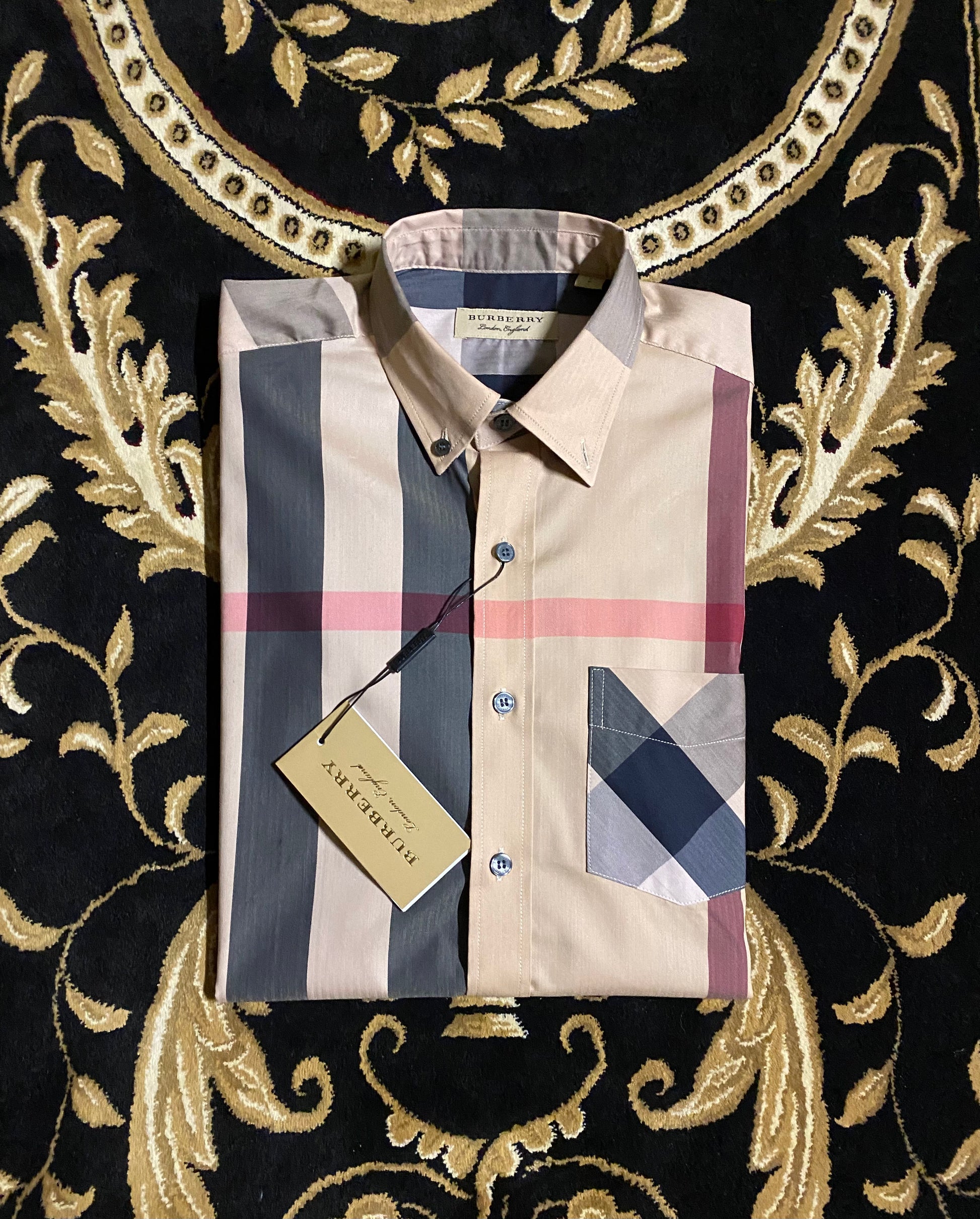 Burberry Camisa ML Clásica cb – Outlet Bad Boy