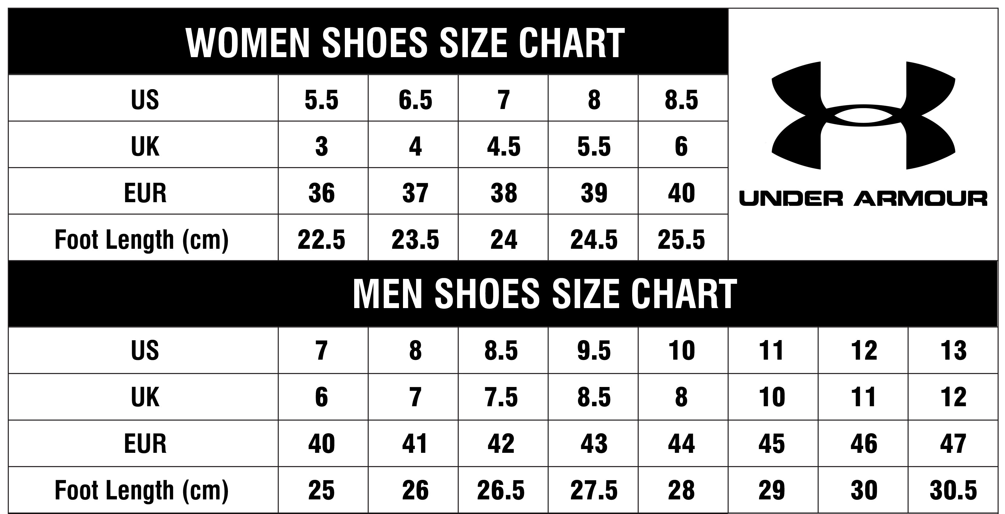 Size Chart — Ecustomils