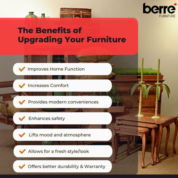 The benefits of upgrading your furniture