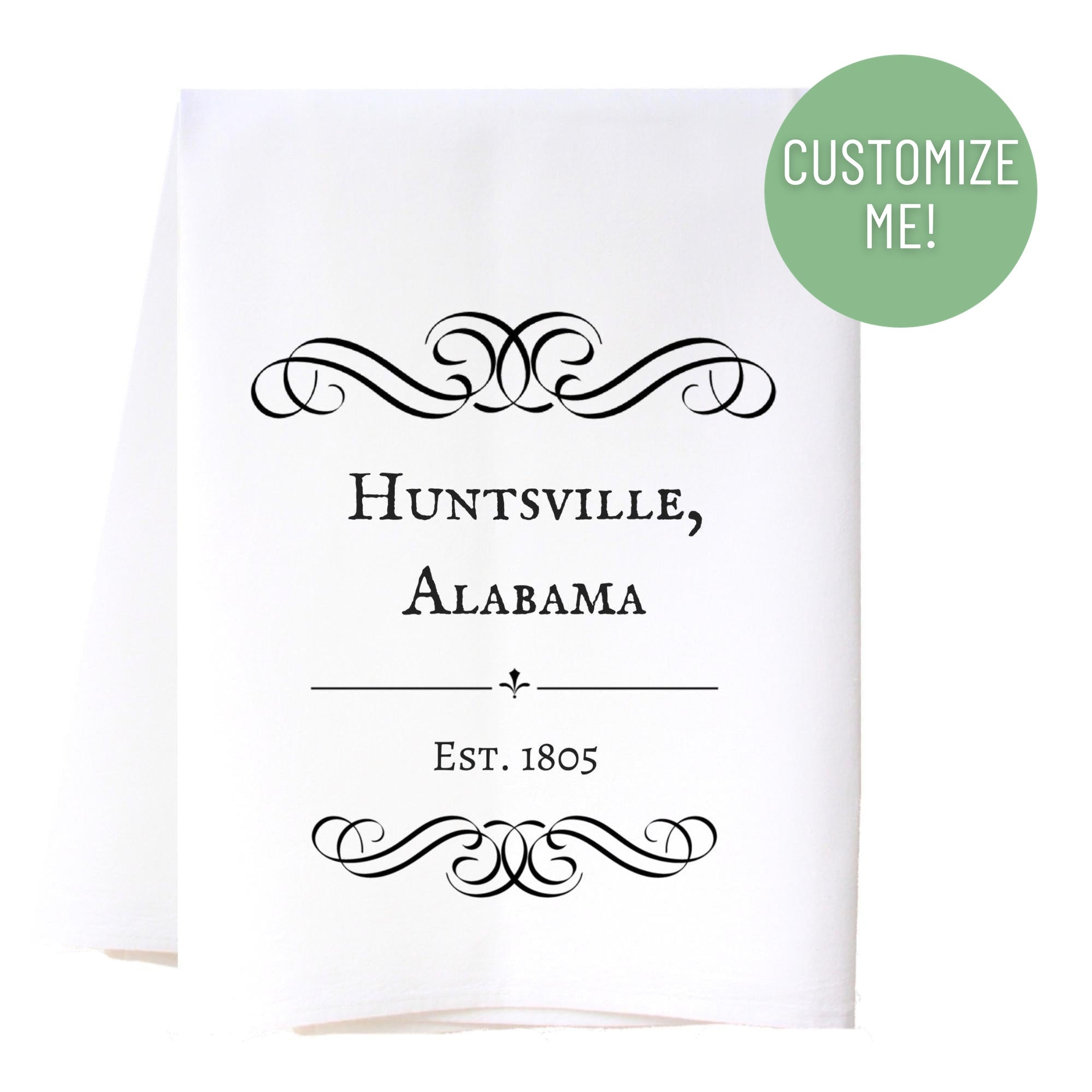 Y'All Hush Flour Sack Towel - Cora & Pate