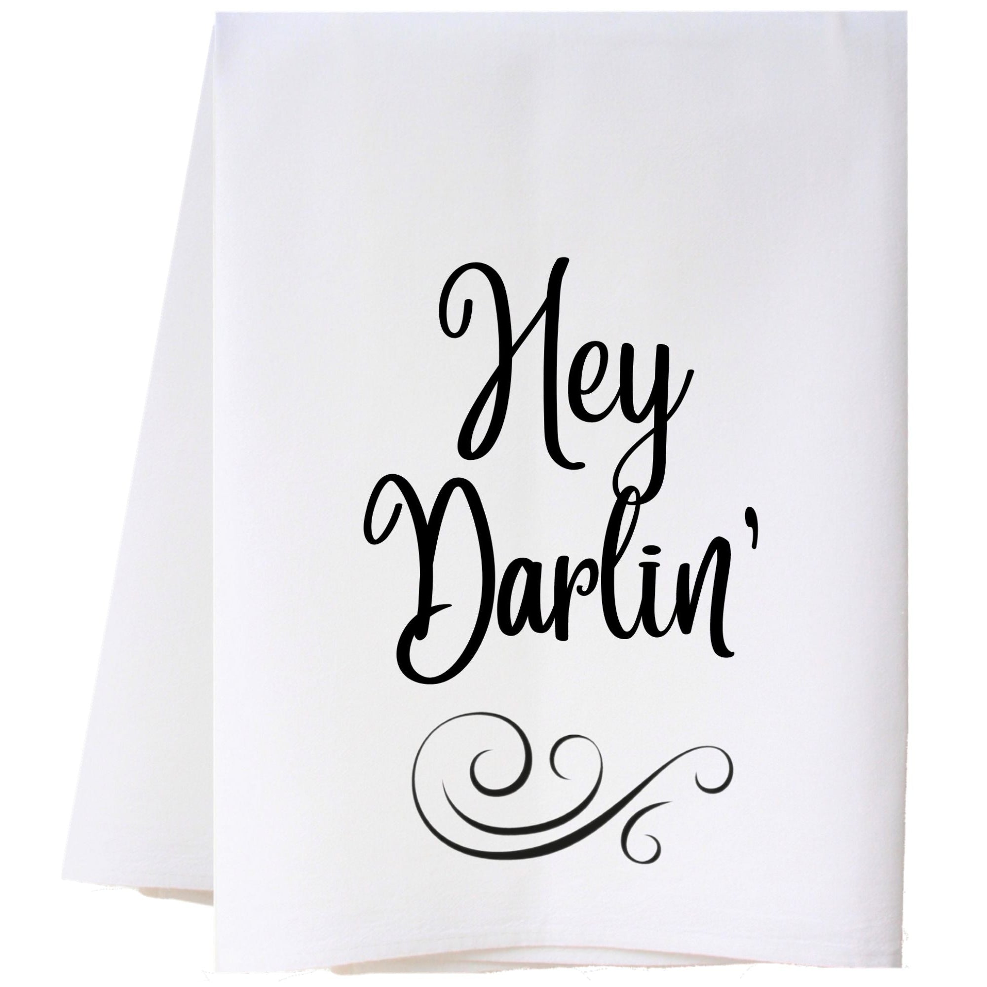 Y'All Hush Flour Sack Towel - Cora & Pate