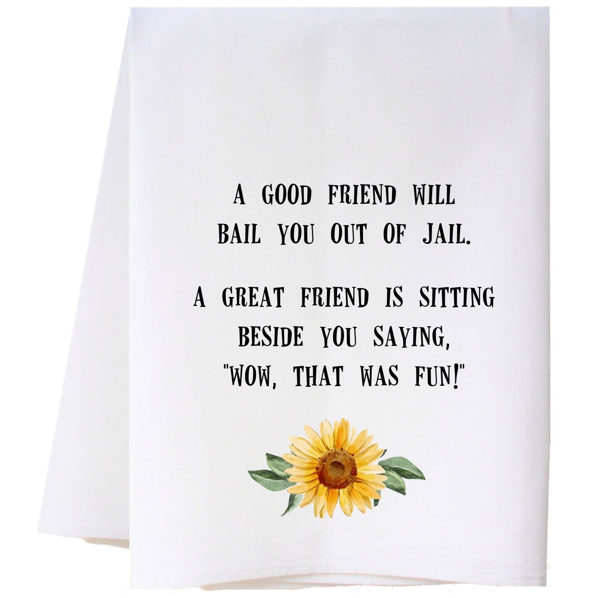 Y'All Hush Flour Sack Towel - Cora & Pate