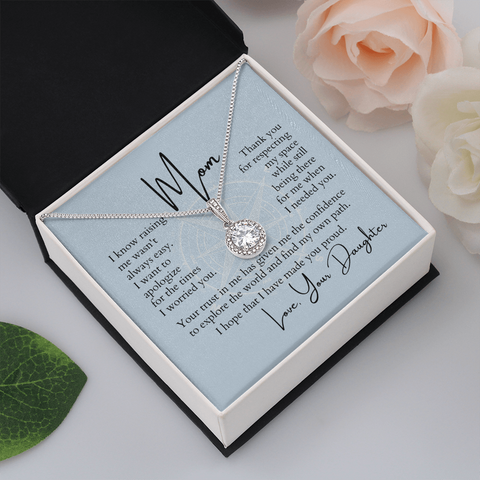 Mom gift - From Son, I hope I made you proud - Forever Love Necklace a –  Blisstide