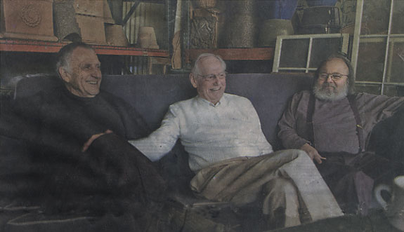 Three men considered among the finest painters to hail from Sacramento - from left, Gregory Kondos, Wayne Thiebaud and Fred Dalkey - gathered in town on a rare occasion to reminisce about their painting careers, their friendship and each man's role in the acclaimed Sacramento City College art program through the years.