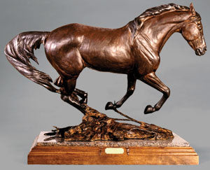 Veryl Goodnight, Running the Chaparral, Bronze Edition of 25, 27