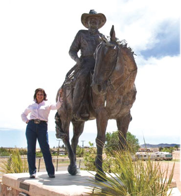 Deborah Copenhaver-Fellows, A Tribute to Ranching, Monumental Bronze