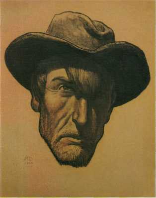 Maynard Dixon (1875-1946), Self-Portrait