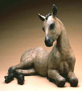 Star Liana York, Newborn, Bronze, 22" x 36" x 16" 