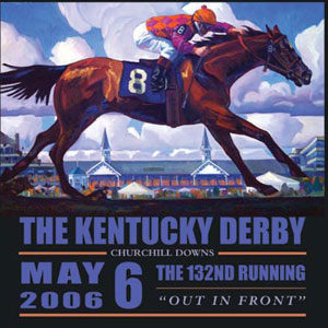 2006 Kentucky Derby, done before the race, magically portrayed a horse with the real winning number. More Gypsy juju?
