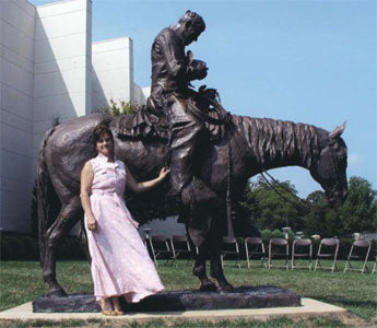 Deborah Copenhaver-Fellows, Giving Thanks, Bronze, 50