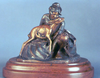 Veryl Goodnight, Cares for Her Brothers, Bronze Edition of 150, 6