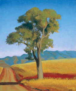 Gary Ernest Smith, Arizona Oak, oil on linen, 20" x 24"