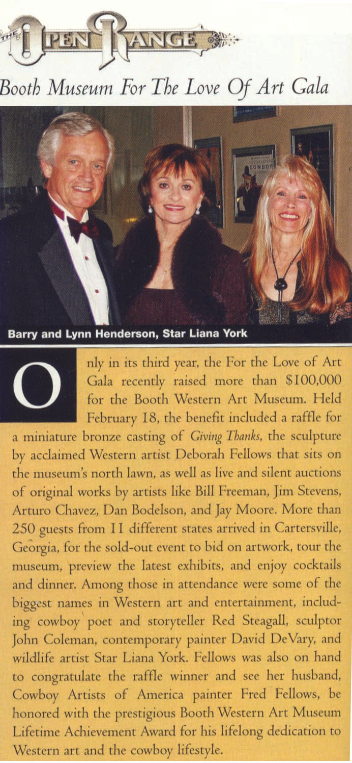 Barry and Lynn Henderson, Star Liana York