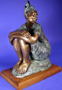 Shirley Thomson-Smith, Camilla, Bronze Edition of 20, 20" x 16" x 9" 