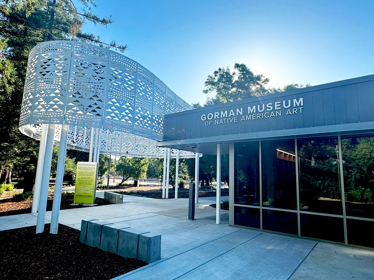 Gorman Museum of Native American Art at UC Davis exterior. Courtesy of the museum