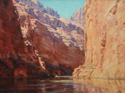 Gregory Hull, Grand Canyon Journey, Oil on Canvas, 30" x 40" 