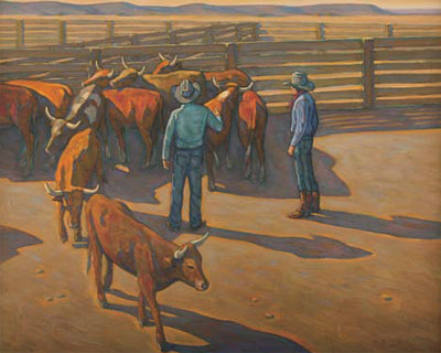 Howard Post, Finding #37, Oil on Canvas, 24