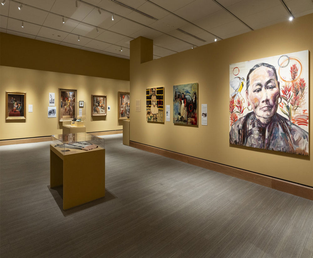 James Museum of Western and Wildlife Art 'From Far East to West' installation view. Courtesy of The James Museum