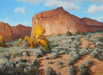 Josh Elliott, Monolith, Oil on Panel, 18