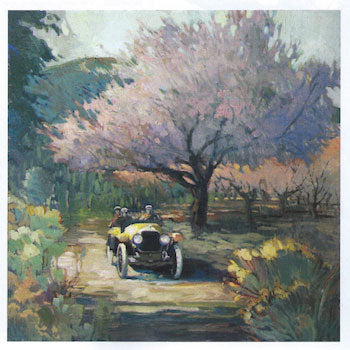 Francis Livingston, Apricots, oil on panel, 24"x24"