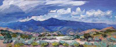 Louisa McElwain, August Arroyo, Oil on Canvas, 28