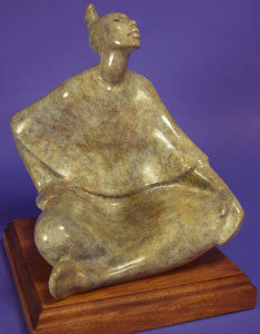 Shirley Thomson-Smith, Madaya, Bronze Edition of 35, 14" x 10" x 10"