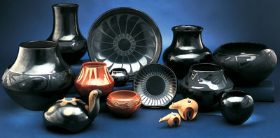 Maria Martinez and Family Pottery