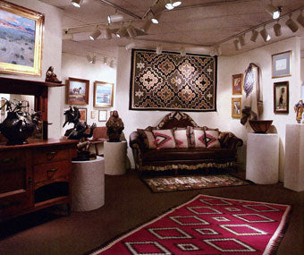 Interior of Mark Sublette Medicine Man Gallery in Tucson