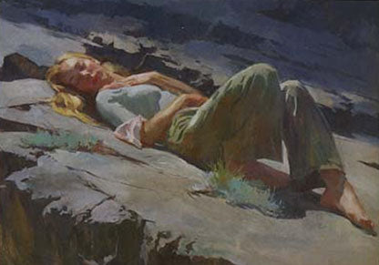 Ray Roberts, Sierra Siesta, oil, 30" x 40"