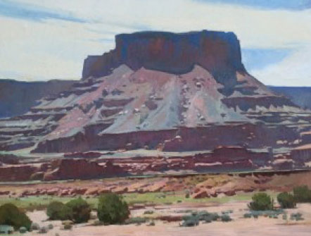Ray Roberts, Dead Horse Mesa, oil, 30" x 40"