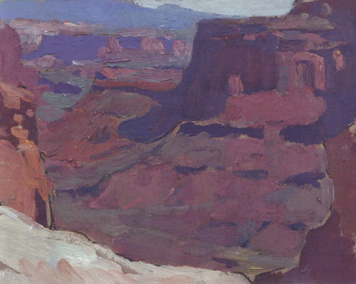 Glenn Dean, Canyonlands, 2013, oil, 6