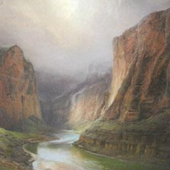P.A. Nisbet Grand Canyon Art