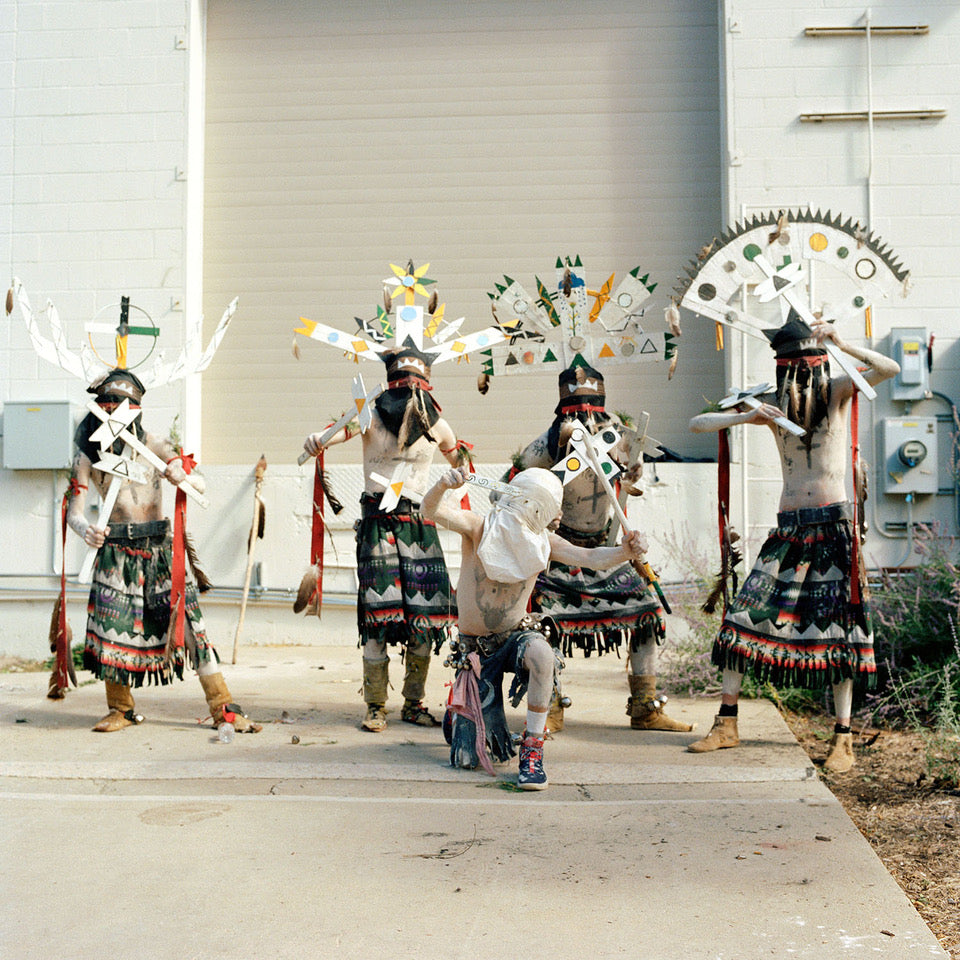 The Red Road Project, 'Apache Dancers,' 2021. Photograph on fine art giclée paper. 24 by 24 inches.
