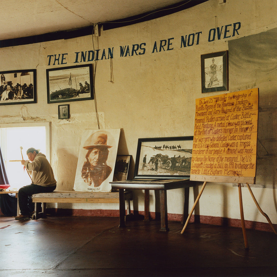 The Red Road Project, 'The Indian Wars are not Over,' 2013. Photograph on fine art giclée paper. 24 by 24 inches.